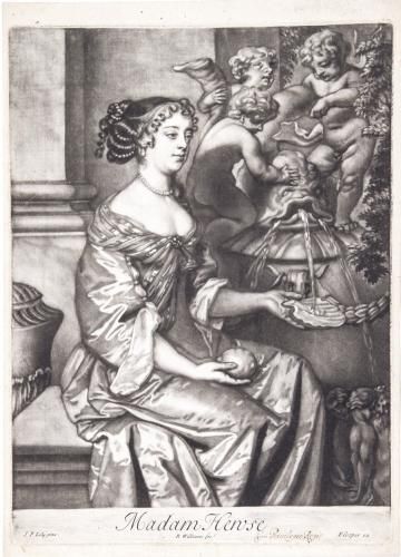 Bildnis der Schauspielerin Margaret Hughes im Halbprofil (Foto KMH: Gattner) Bildnis der Schauspielerin Margaret Hughes im Halbprofil (Foto KMH: Gattner)