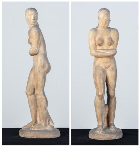 Wilhelm Lehmbruck: Rückblickende (Foto KMH: Gattner) Wilhelm Lehmbruck: Rückblickende (Foto KMH: Gattner)