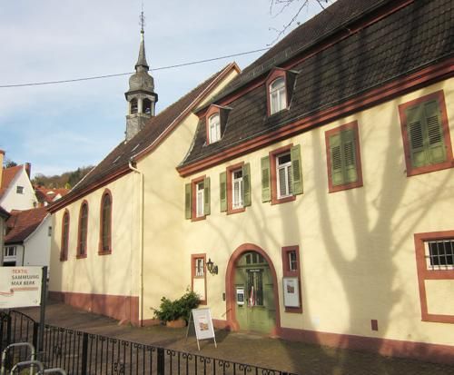 Außenaufnahme der Textilsammlung in Ziegelhausen (Foto: KMH) Außenaufnahme der Textilsammlung in Ziegelhausen (Foto: KMH)